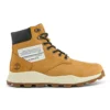 6 Inch Brooklyn Side Zip Boots “Wheat Nubuck with Black Padded Collar”