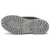 6 Inch Heritage Cupsole Waterproof Boots “Black Nubuck with Silver Collar”