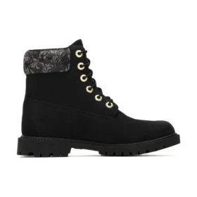 6 Inch heritage Lace Up Cupsole Boots “Black Nubuck”