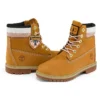 6 Inch Heritage Premium Waterproof Boots “Wheat Nubuck and Stripes”