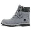 6 Inch Heritage Waterproof Boot “Medium Grey with Floral”