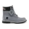 6 Inch Heritage Waterproof Boot “Medium Grey with Floral”
