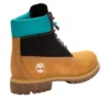 6 Inch Premium Boot “Black Teal Wheat”