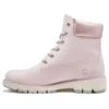 6 Inch Premium Boot “Light Pink Metallic Collar”