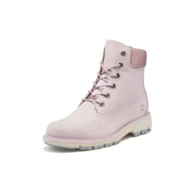 6 Inch Premium Boot “Light Pink Metallic Collar”