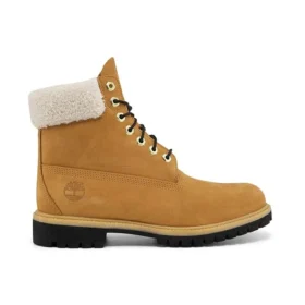 6 Inch Premium Shearling Boots “Wheat Nubuck”