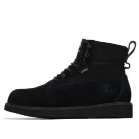 6 Inch Premium Vibram Waterproof Boots “Black Suede”