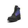 6 Inch Premium Waterproof Boot “Black Nubuck with Purple”