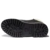 6 Inch Premium Waterproof Boots “Black Nubuck with Beige Corduroy Collar”