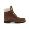 6 Inch Premium Waterproof Boots “Brown and Fleece Collar”