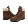 6 Inch Premium Waterproof Boots “Brown and Fleece Collar”