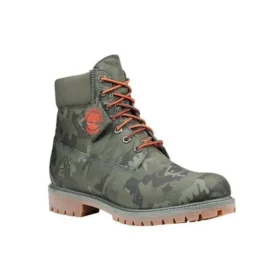6 Inch Premium Waterproof Boots “Green Camouflage”