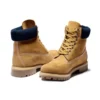 6 Inch Premium Waterproof Boots “Wheat Nubuck Blue Collar”