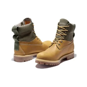 6 Inch Premium Waterproof ReBOTL Boot “Wheat Nubuck and Fabric”