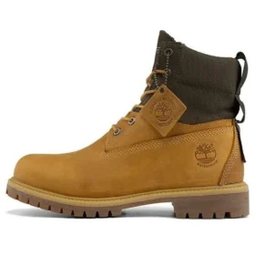 6 Inch Premium Waterproof ReBOTL Wide-Fit Boot “Wheat Nubuck and Fabric”