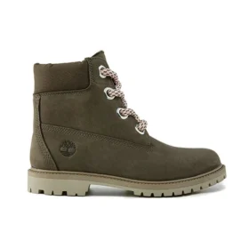 6 Inch Premium Waterproof Wide Fit Boot “Olive Nubuck”