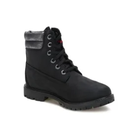 6 Inch Waterville Double Collar Boots “Black”