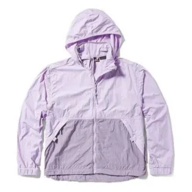 Anti-UV Windbreaker Jacket “Pastel Lilac Purple Ash”