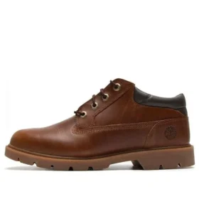 Basic Leather Water Repellant Oxford Shoes “Brown”