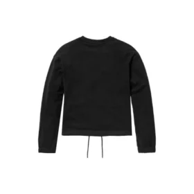 Bold Beginnings Mix Media Creneck Sweater “Black”