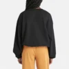 Bold Beginnings Mix Media Creneck Sweater “Black”