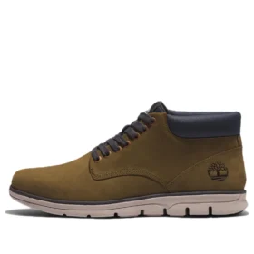 Bradstreet Leather Chukka Boots “Olive Nubuck”