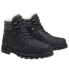 Britton Road Warm-Lined Waterproof Boot “Black Full Grain”