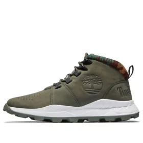Brooklyn Euro Sprint Boots “Olive Green and Camouflage Collar”