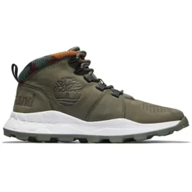 Brooklyn Euro Sprint Boots “Olive Green and Camouflage Collar”