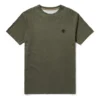 Causual Round Collar Male Green