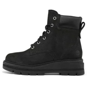 Cheyenne Valley Mid Wide Fit Boot “Black Nubuck”