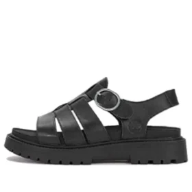 Clairemont Way Fisherman Sandals “Black Nubuck”