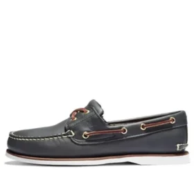 Classic Two-Eye Boat Shoe “Navy” 0