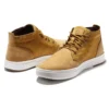 Davis Square Chukka Leather and Fabric Boots “Wheat”