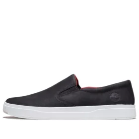 Davis Square Slip-Ons “Black Nubuck”