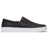 Davis Square Slip-Ons “Black Nubuck”