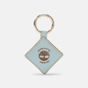 Diamond Leather Keychain