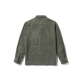 Double Patched Pockets Shirt “Olive Green”