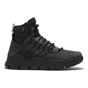Earhkeepers by Rburn Timberloop Utility Boots “Black Nubuck”