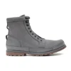 Earthkeeper Original Leather 6 Inch Wide Fit Boots “Dark Grey Nubuck”
