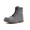 Earthkeeper Original Leather 6 Inch Wide Fit Boots “Dark Grey Nubuck”