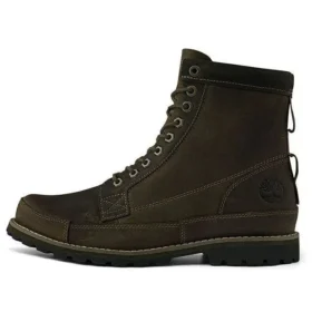 EarthKeepers 6 Inch Wide Fit Boot “Olive Full Grain”