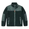 Earthkeepers by Raeburn High-Pile Wool Fleece Jacket “Balsam Green”