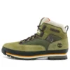 Euro Hiker Leather and Fabric Hiker “Dark Green Nubuck”