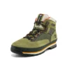 Euro Hiker Leather and Fabric Hiker “Dark Green Nubuck”