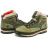 Euro Hiker Leather and Fabric Hiker “Dark Green Nubuck”