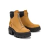 Everleigh Front-Zip Boot “Wheat Nubuck”