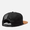 Faux Suede Flatbrim Trucker Hat Faux Suede Flatbrim Trucker Hat