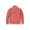 Garment Dye Quarter Zip Sweatshirt “Hot Sauce”