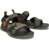 Garrison Trail Sandals “Olive Green Black”